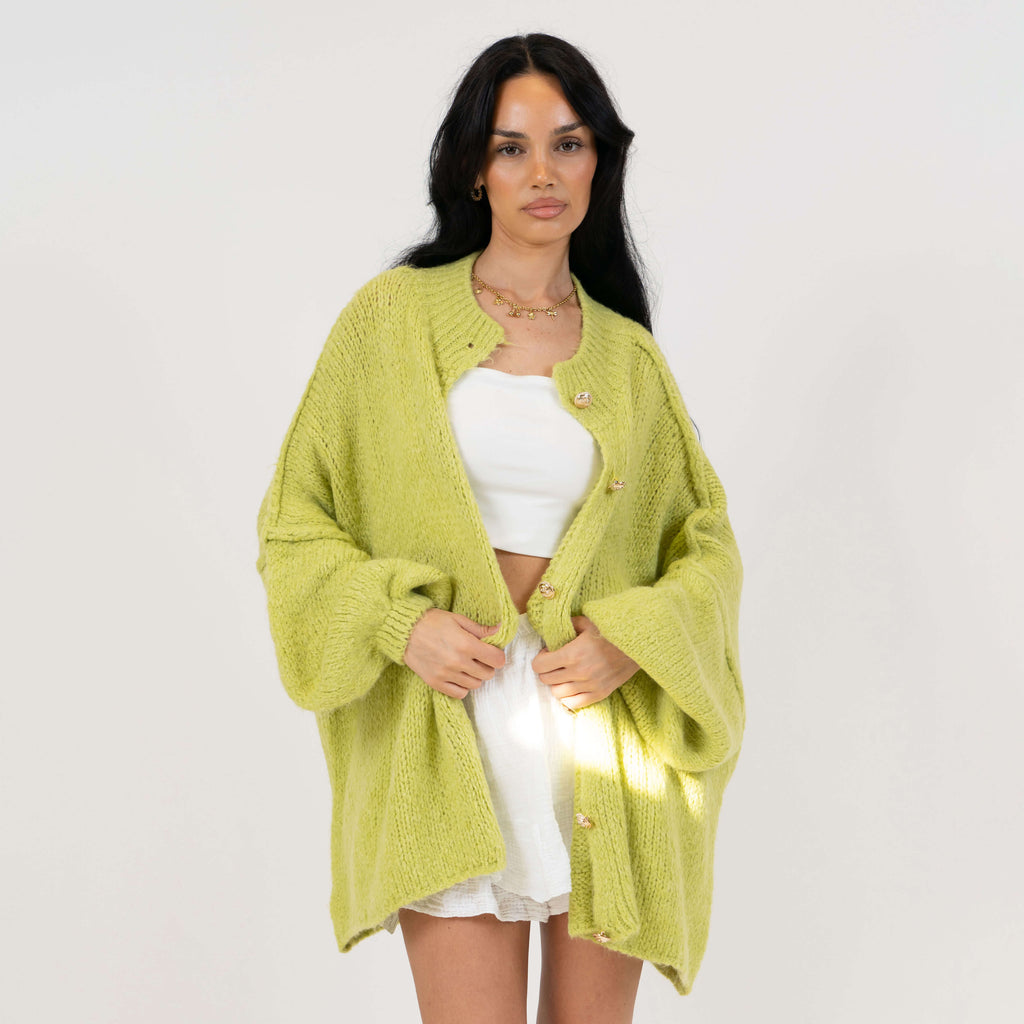 Oversized Cardigan "CozyGlam"