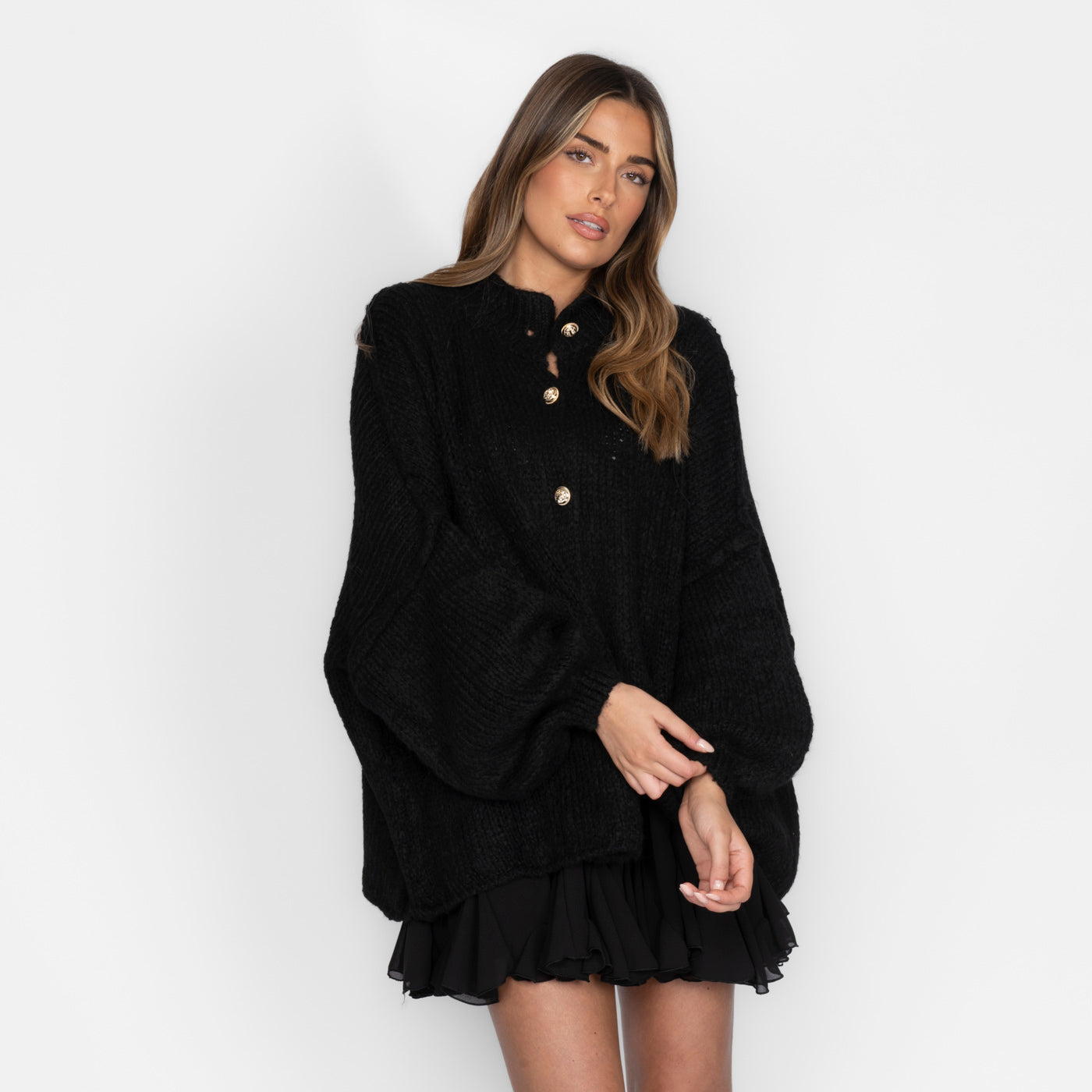 Oversized Cardigan "CozyGlam"