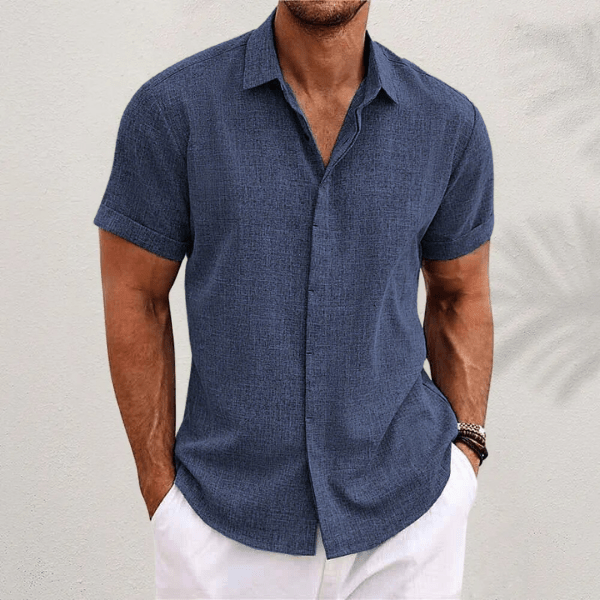 Positano - Camisa Clásica en Lino