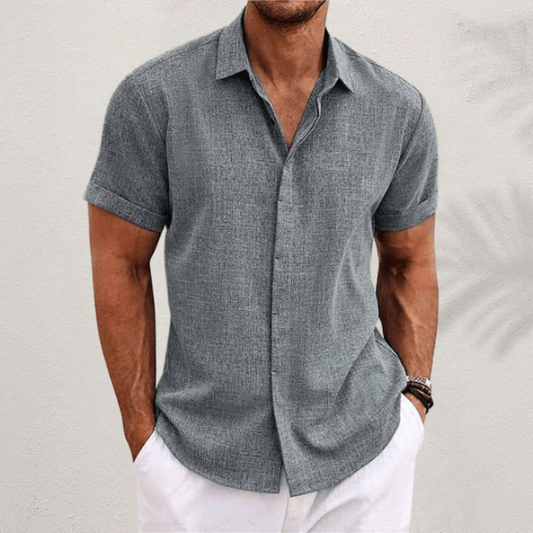 Positano - Camisa Clásica en Lino