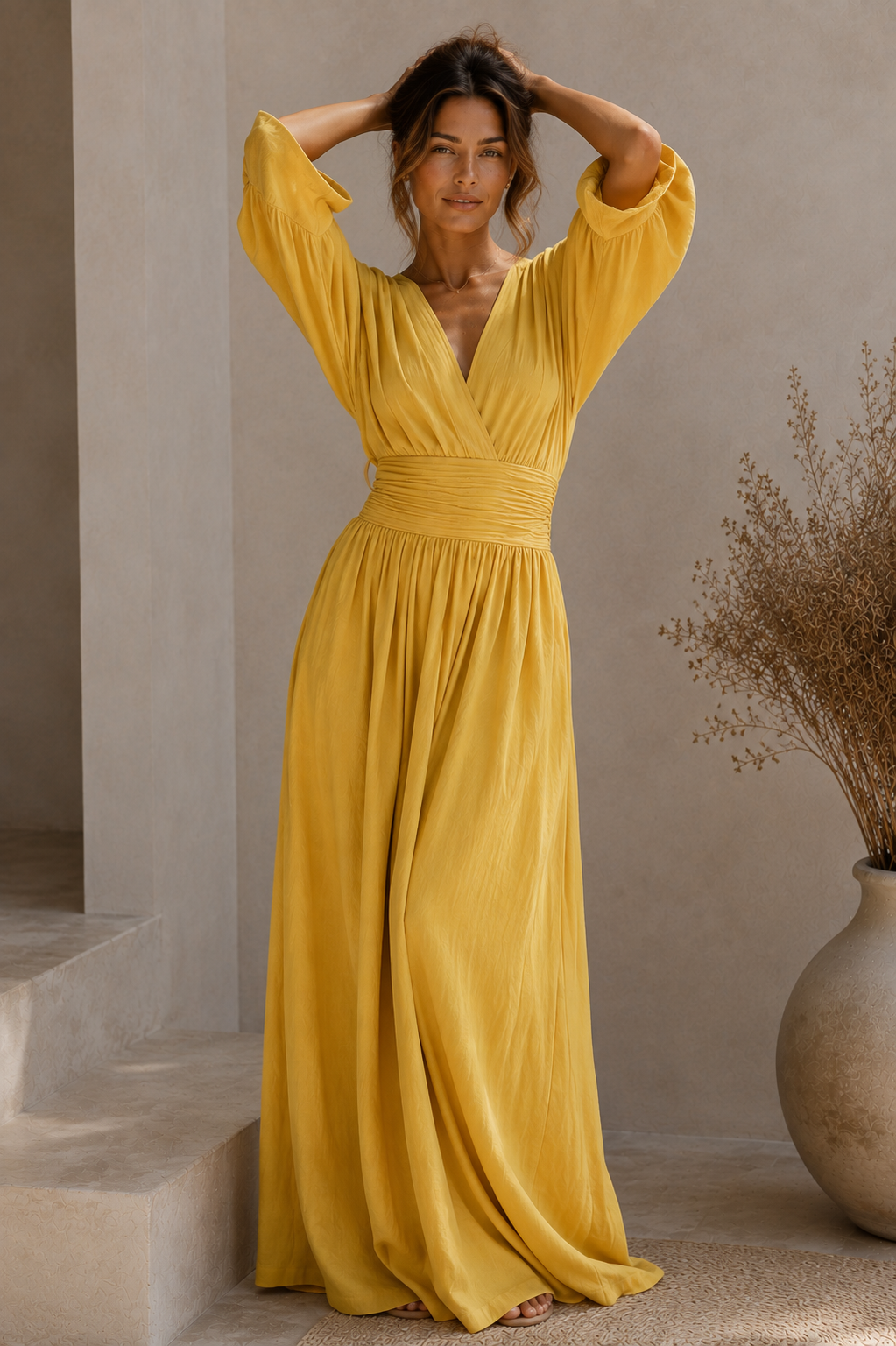 Alba | Conjunto elegante de pierna ancha